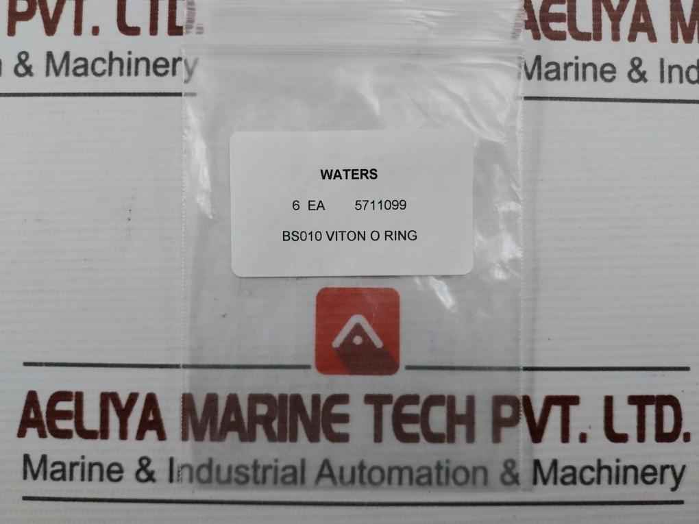 Lot Of 6X Degassed O Ring P/N: 5711099 Waters -50 Gm