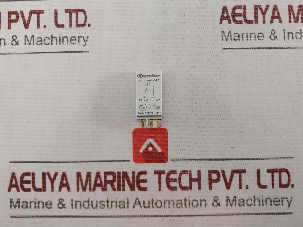 Lot Of 6X Finder 99.02.0.230.59 Led Indicator Module 110-240V Ac/Dc Ie003