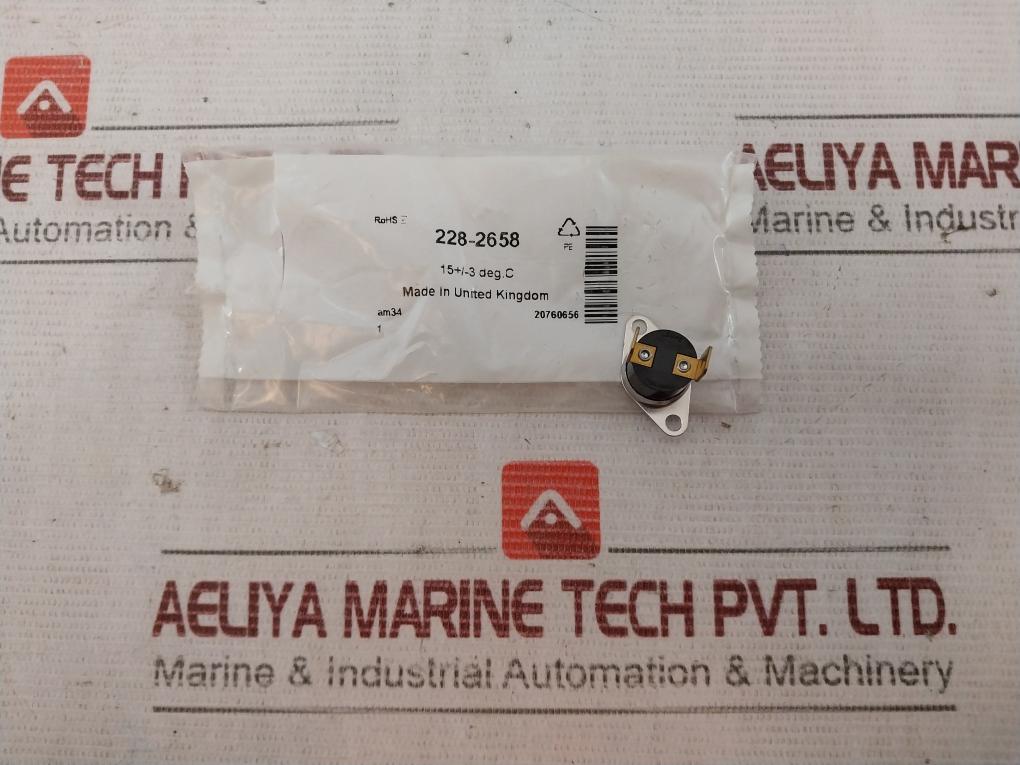 Lot Of 6X Honeywell 2455R Thermostat 228-2658 20760656 L15C 9082 459 Z35 08