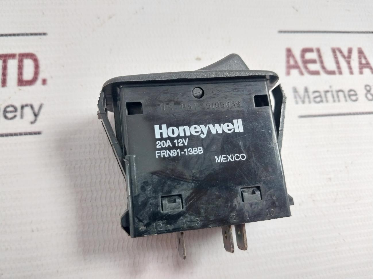 Lot Of 6X Honeywell Frn91-13Bb Rocker Switch 20A 12V
