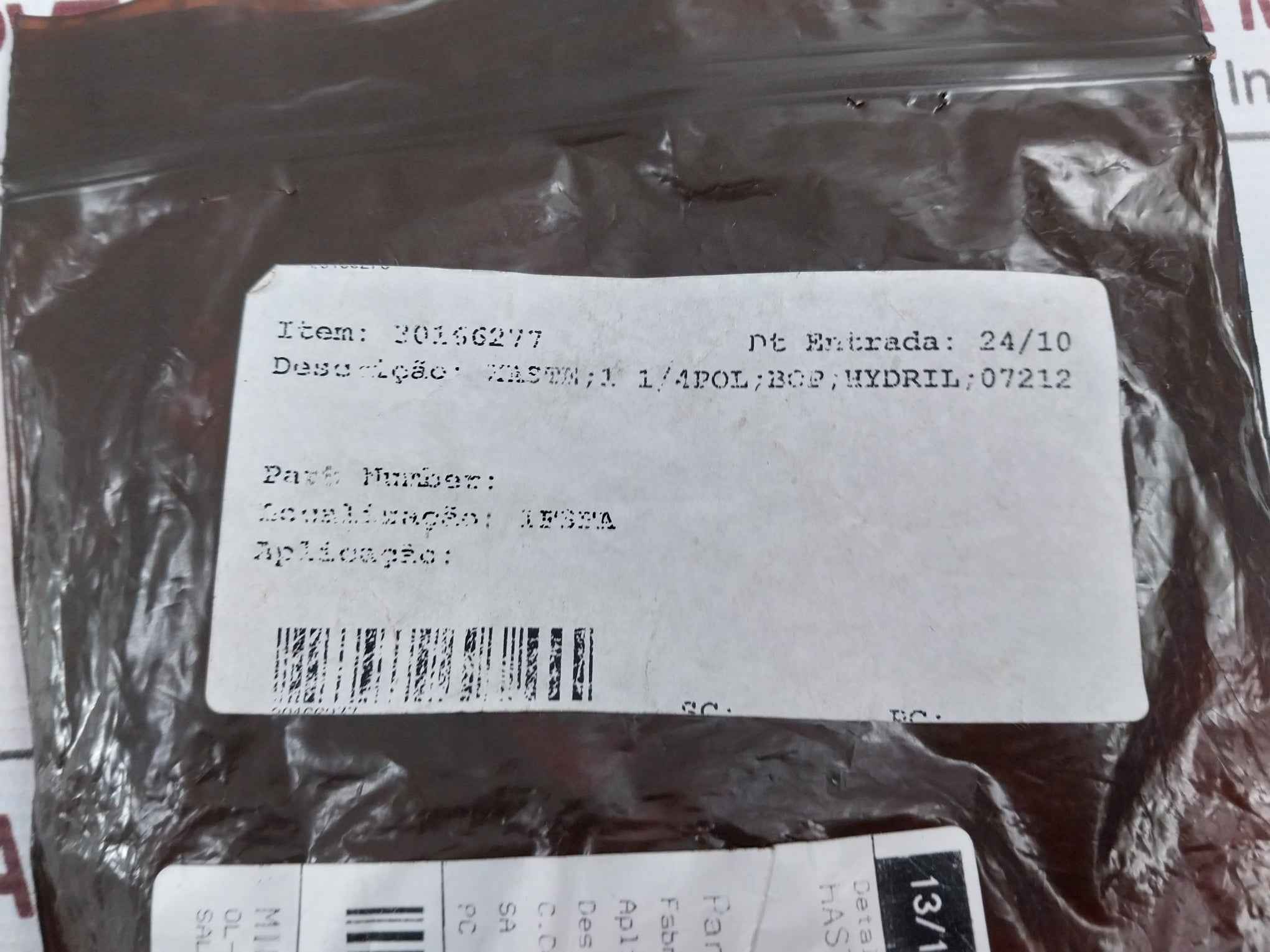 Lot Of 6X Hydril 072-1220-01 Packing Stem Seal 1.25