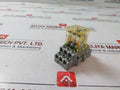 Lot of 6X IDEC RH3B-UL Relay with Base 10A 120VAC