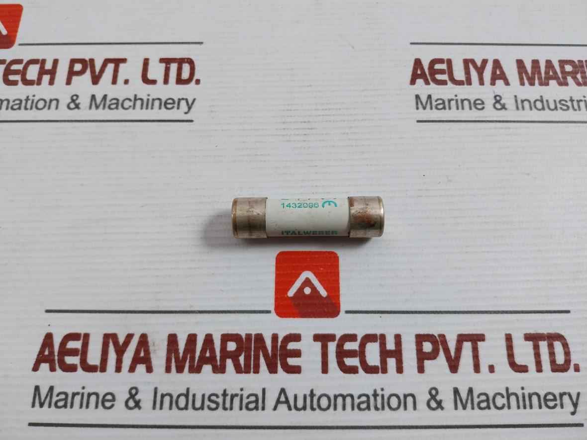 Lot Of 6X Italweber Ch14 Cartridge Fuses 6A 690V