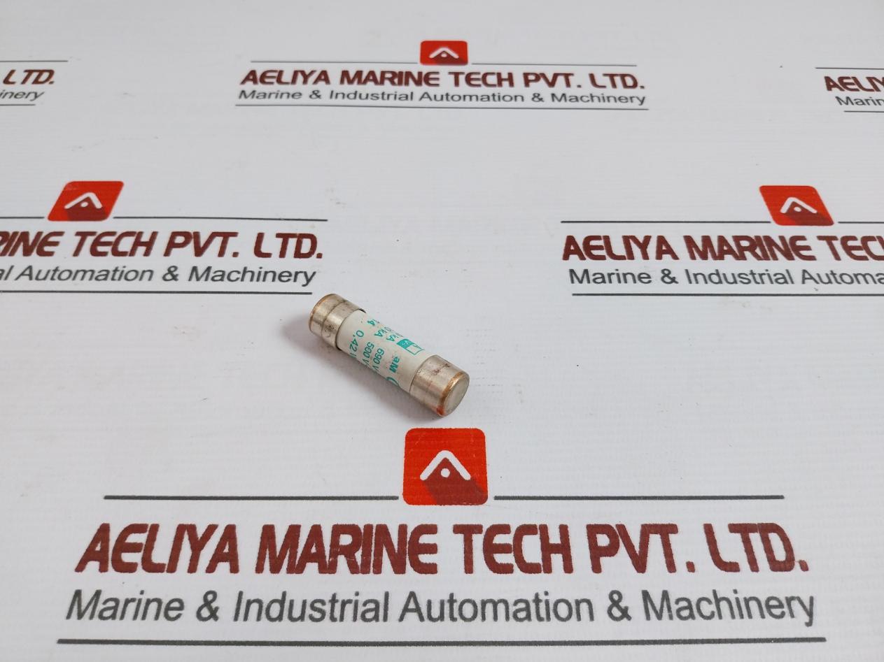 Lot Of 6X Italweber Ch14 Cartridge Fuses 6A 690V