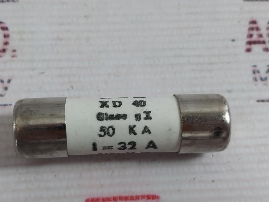 Lot Of 6X Klk Xd 40 Cylindrical Fuse 32 Amp