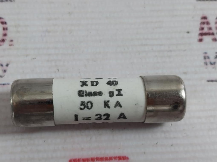 Lot of 6X KLK XD 40 Cylindrical Fuse 32 Amp