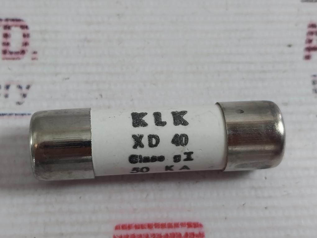 Lot Of 6X Klk Xd 40 Cylindrical Fuse 32 Amp