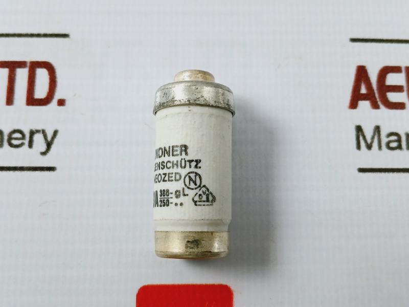 Lot Of 6 X Lindner 63A Bottle Fuse Electrical Protection Bogenschutz/Bow