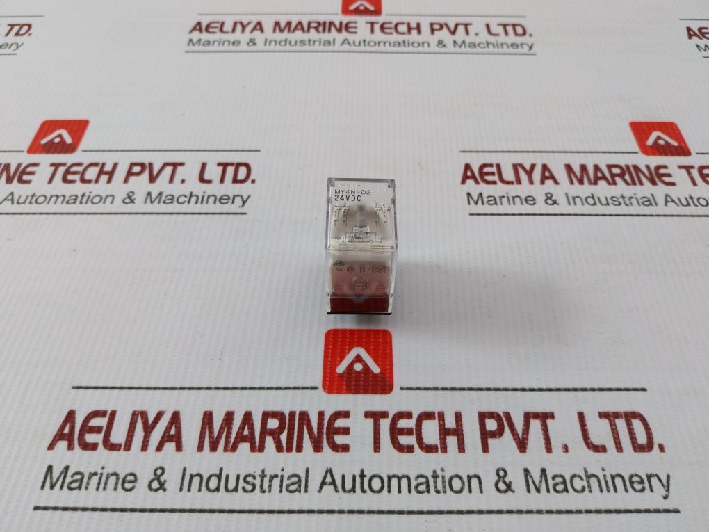 Lot Of 6X My4N-d2 Omron Miniature Power Relay 5A 250Vac 30Vdc