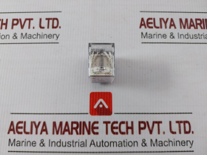 Lot Of 6X My4N-d2 Omron Miniature Power Relay 5A 250Vac 30Vdc