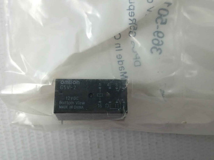 Lot Of 6X Omron G5V-2 Pcb Miniature Relay 2A 30Vdc 0.6A