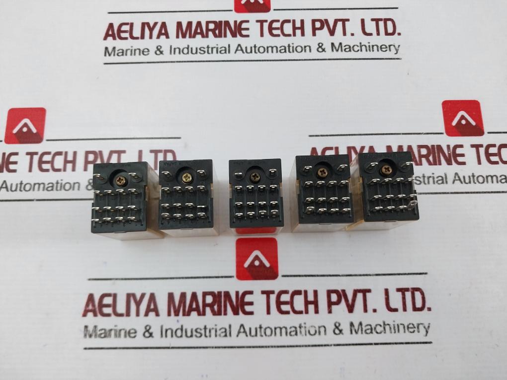 Lot Of 6X Omron My4 General Purpose Relay 40Vac 28Vdc 5A