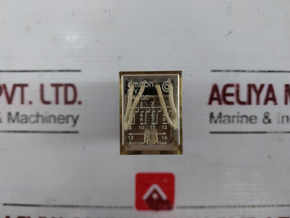 Lot Of 6X Omron My4 General Purpose Relay 40Vac 28Vdc 5A