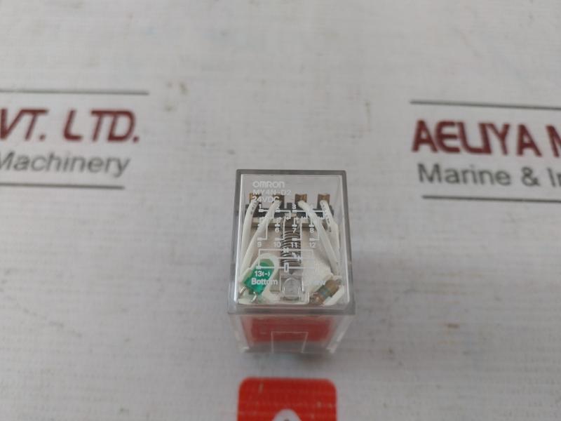 Lot Of 6X Omron My4N-d2 General Purpose Relay Iec255 3A 150Vac 5A 28V- Dc1