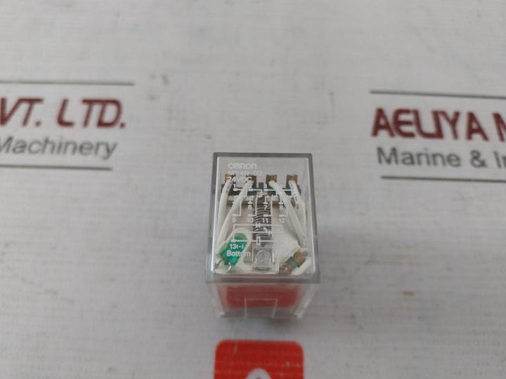 Lot of 6X Omron MY4N-D2 General Purpose Relay IEC255 3A 150VAC 5A 28V- DC1