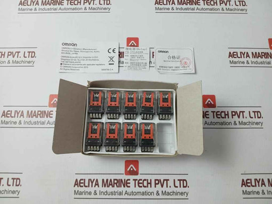 Lot Of 6X Omron My4N-gs Relay 220/240Vac 6A
