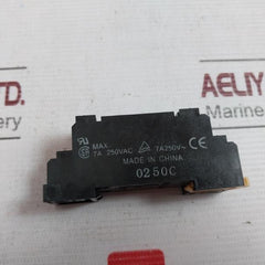 Lot of 6X Omron PYF08A-E Relay Socket 7A 250VAC