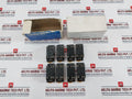 Lot of 6X OMRON PYF11A Relay Socket 250V 5A 2-M4X10