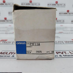 Lot of 6X OMRON PYF11A Relay Socket 250V 5A 2-M4X10