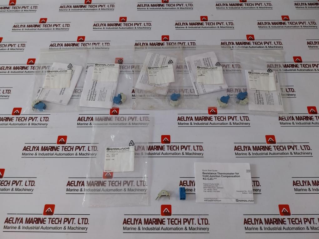 Lot of 6X PEPPERL+FUCHS KC-CJC-1BU Phoenix Contact 262633 Resistance Thermometer