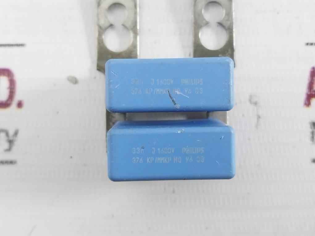 Lot Of 6X Philips 376 Kp/Mmkp Pulse Metallized Polypropylene Film Capacitor