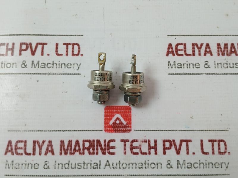 Lot Of 6X Philips Bzy91 C15R Series Semilab Stud Diodes E9105