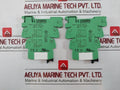 Lot of 6X PHOENIX CONTACT PLC-BPT-24DC21 Basic Terminal Block Push-in Connection