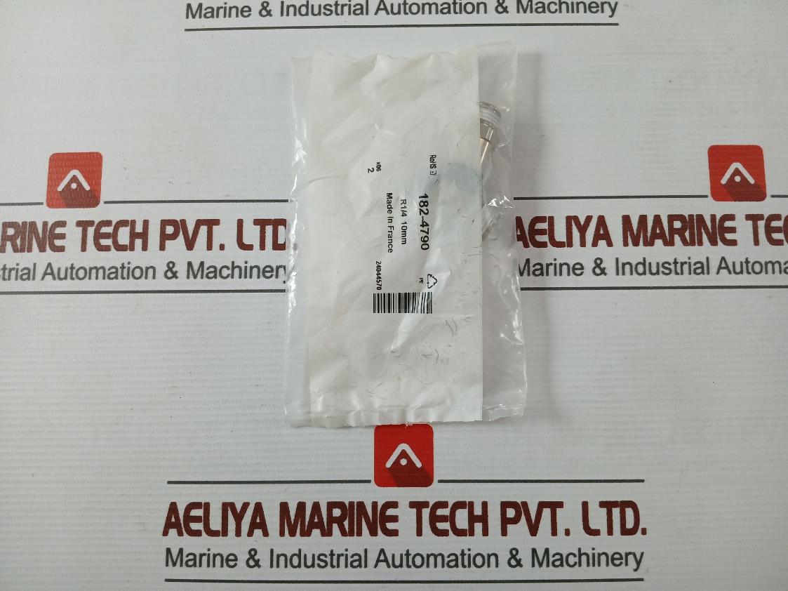 Lot Of 6X Rs 182-4790 Pneumatic Push-in Fitting/Tube Connector R1/4 10Mm