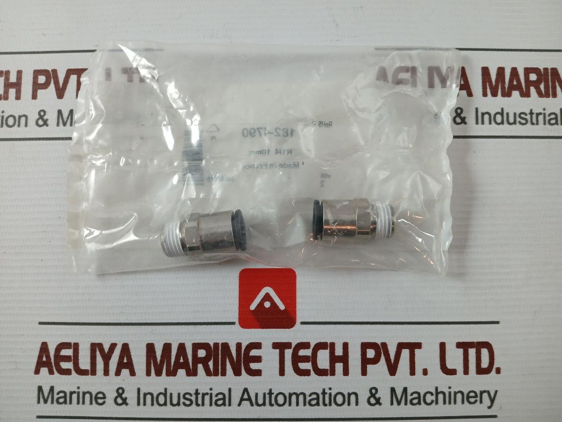 Lot Of 6X Rs 182-4790 Pneumatic Push-in Fitting/Tube Connector R1/4 10Mm