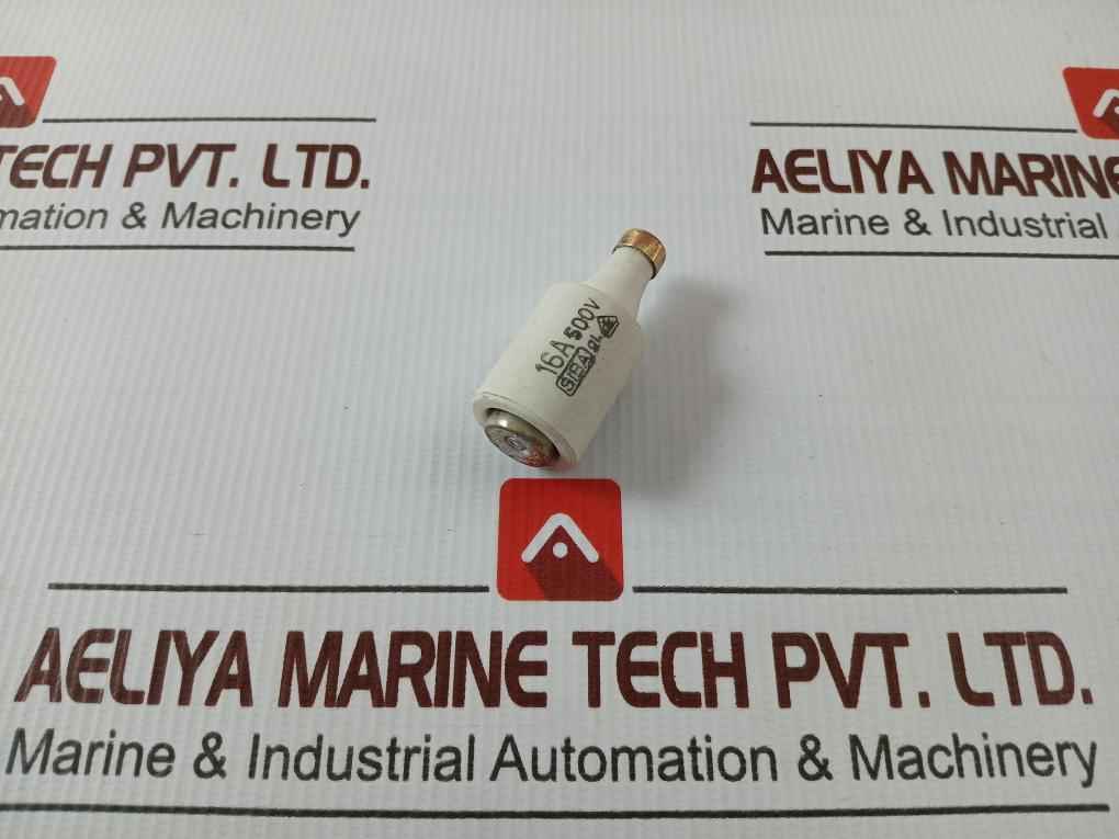 Lot Of 6X Siba Bottle Fuse Gl 16A 500V