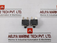 Lot of 6X TEKNIC TR20-C-63S-B-0-C-10.0A-A Circuit Breaker 250V-50V-U 10.0A 1217