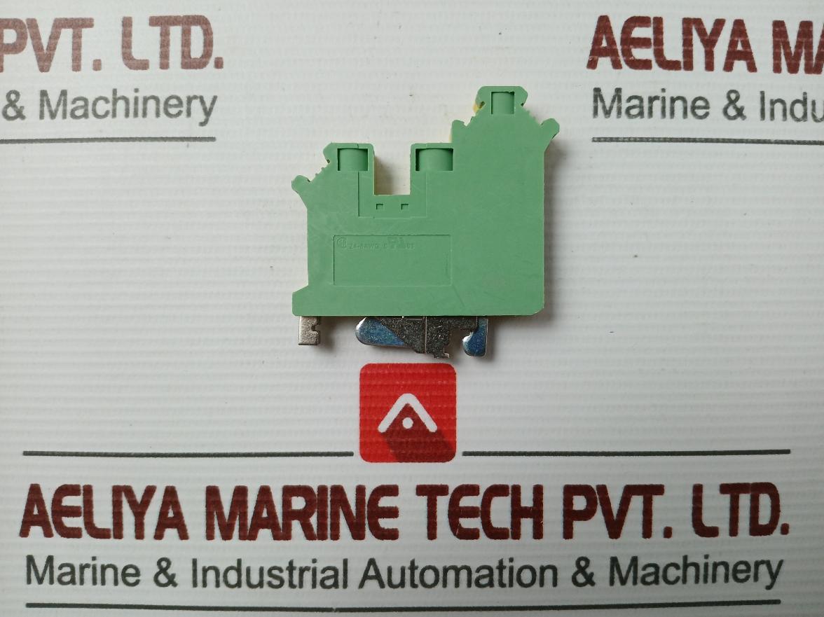 Lot Of 6X Uk 10-twin-pe Din Rail Terminal Block Phoenix Contact