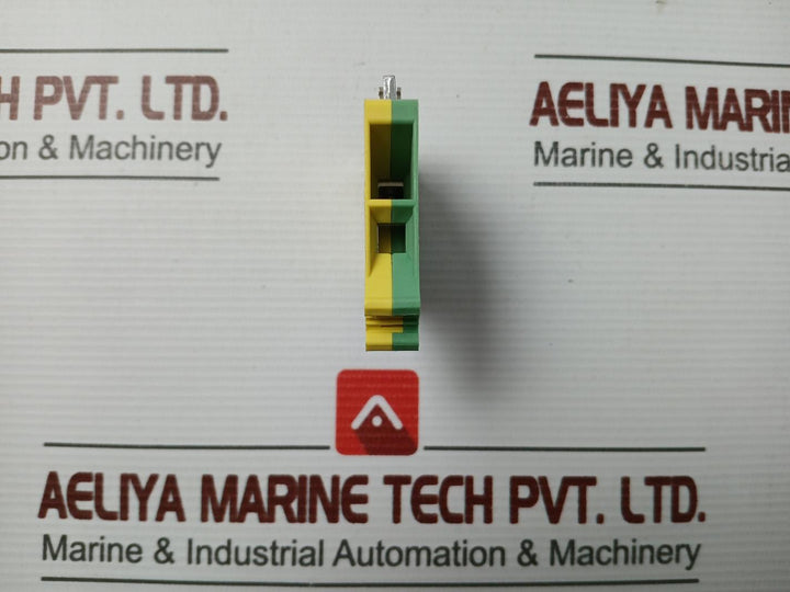 Lot Of 6X Uk 10-twin-pe Din Rail Terminal Block Phoenix Contact