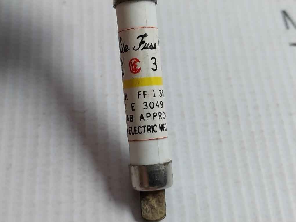 Lot Of 6X Utsunomiya Electric Nc1 3A Cello-lite Fuse 20Ka Nk E-3049