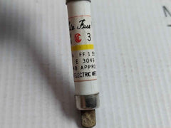 Lot Of 6X Utsunomiya Electric Nc1 3A Cello-lite Fuse 20Ka Nk E-3049