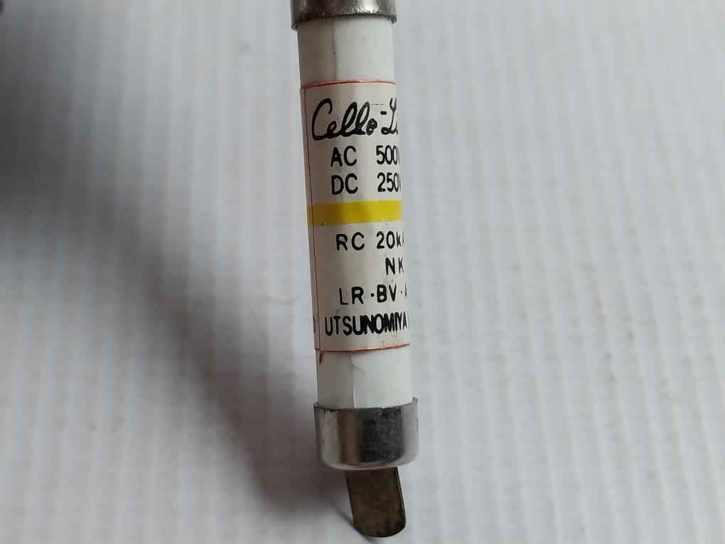 Lot Of 6X Utsunomiya Electric Nc1 3A Cello-lite Fuse 20Ka Nk E-3049