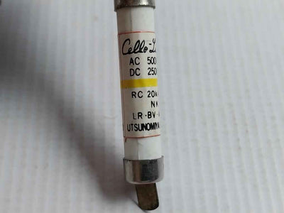 Lot Of 6X Utsunomiya Electric Nc1 3A Cello-lite Fuse 20Ka Nk E-3049