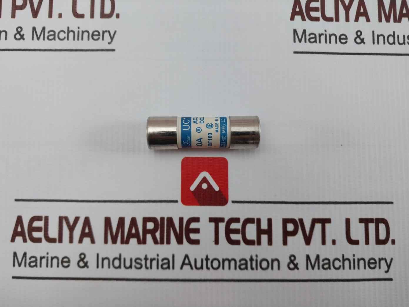 Lot Of 6X Utsunomiya Electric Uc1 Cello-lite Fuse 10A-500V Ac