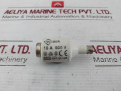 Lot of 6X WEBER Fuse Link 10A 500V GL/GG