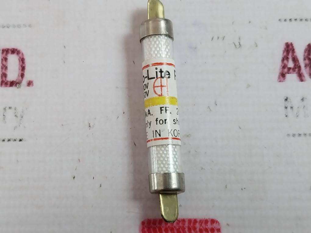 Lot Of 6x Cello-lite Fuse Rc.20ka.ff.24 Ac 500v Dc 250v 1a