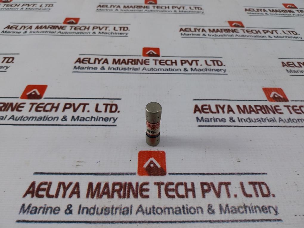 Lot Of 6x Cooper Bussmann Bbs-1 Buss Midget Fuse 600v Ac 10ka