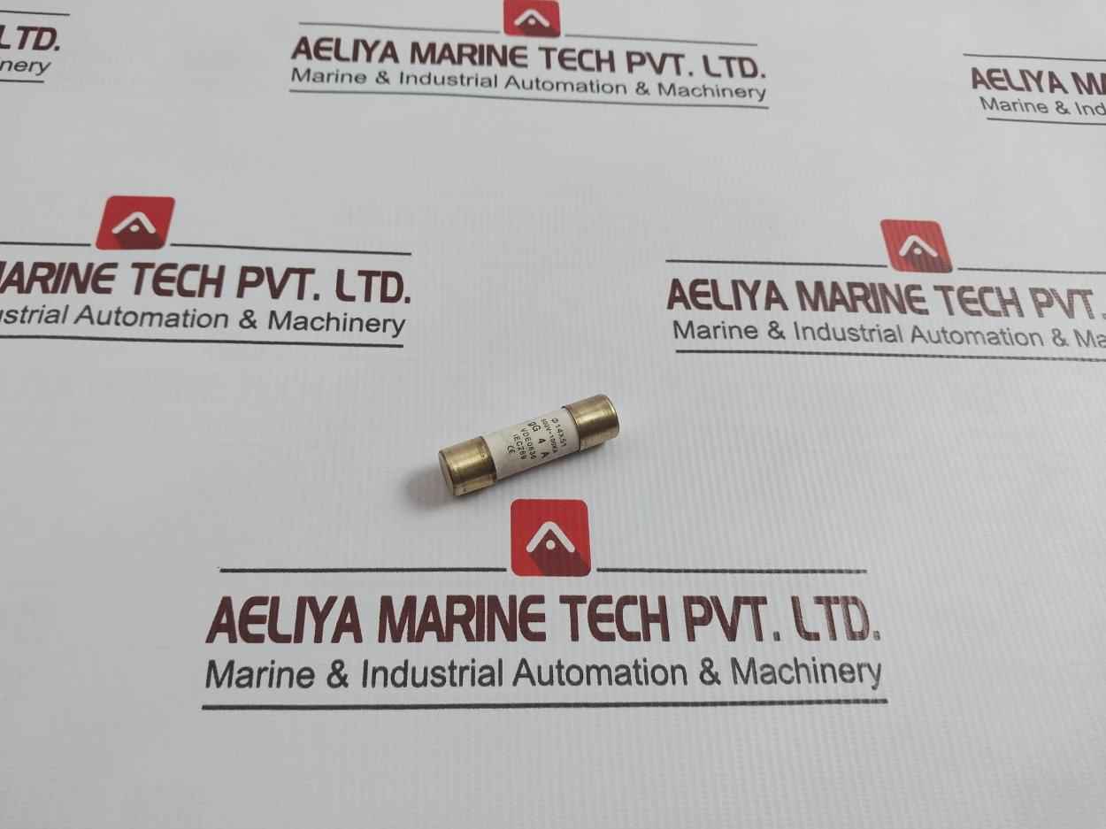 Lot Of 6x Di 14x51 Gg 4 A Cartridge Fuse 500v-100ka