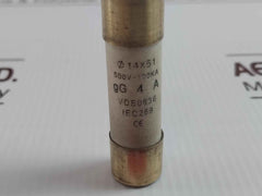Lot Of 6x Di 14x51 Gg 4 A Cartridge Fuse 500v-100ka