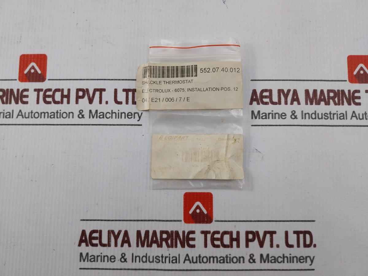 Lot Of 6x Electrolux 6075 Shackle Thermostat Val6075