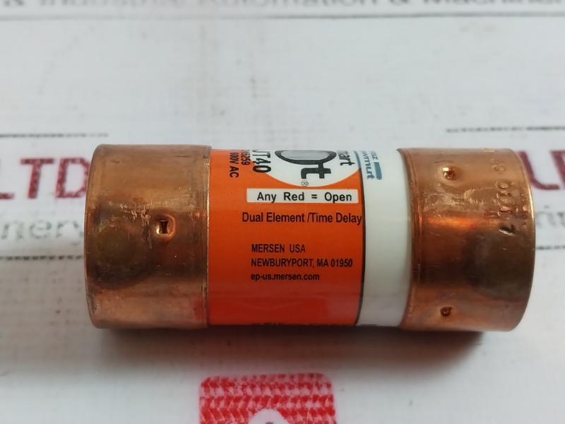 Lot of 6X FERRAZ SHAWMUT AJT40 FUSE 600V 40A FS-AJT 40