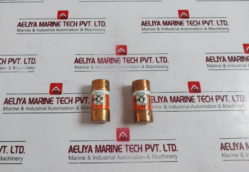 Lot of 6X FERRAZ SHAWMUT AJT50 Fuse 600V 50A FS-AJT 50