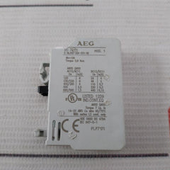 Lot of 7X AEG HS 7K.01 Auxiliary Contact Block A600 Q600 0.8NM 14-22 AWG PLP7171
