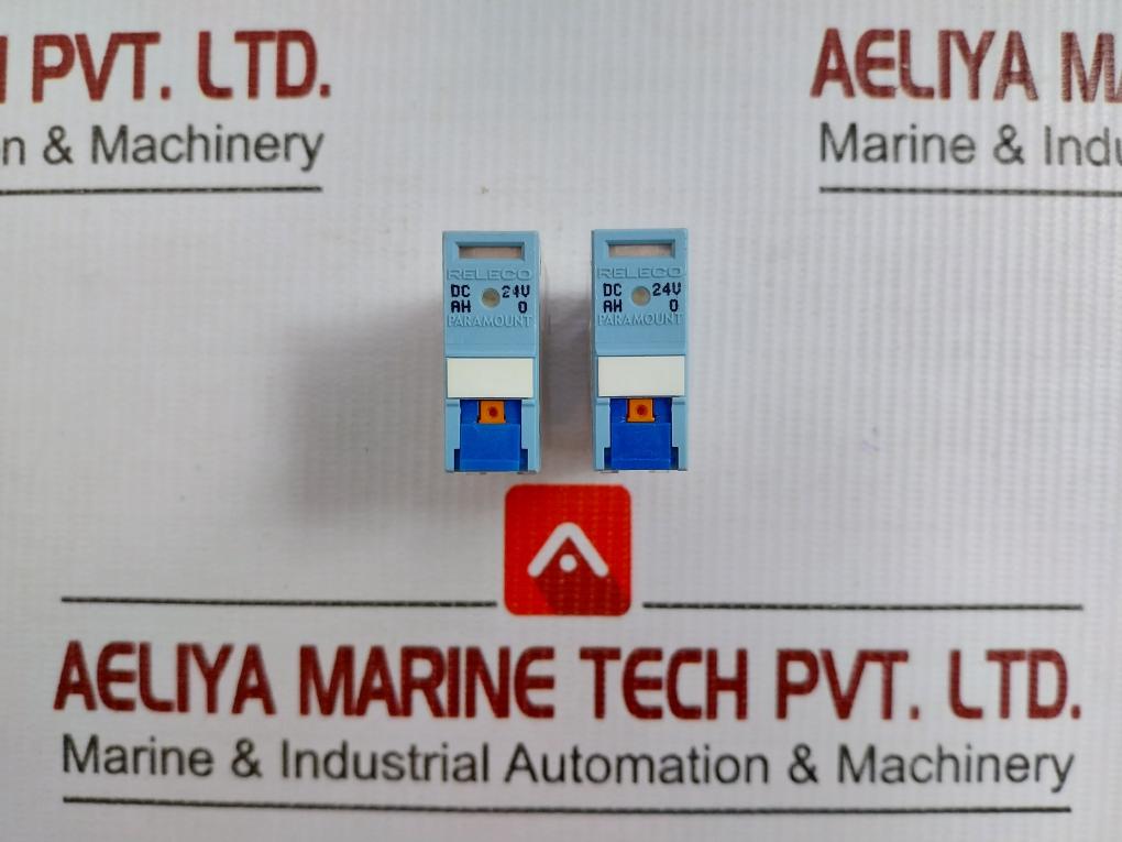 Lot Of 7X C12-a21Fx Releco Power Relay 24V Dc