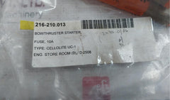 Lot Of 7X Cello-lite Uc1 Fuse 216-210.013 250V 68T103 500V