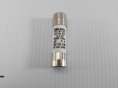 Lot Of 7X Cylindrical Ceramic Tube Fuse Ac500V Delixi Gg 4A